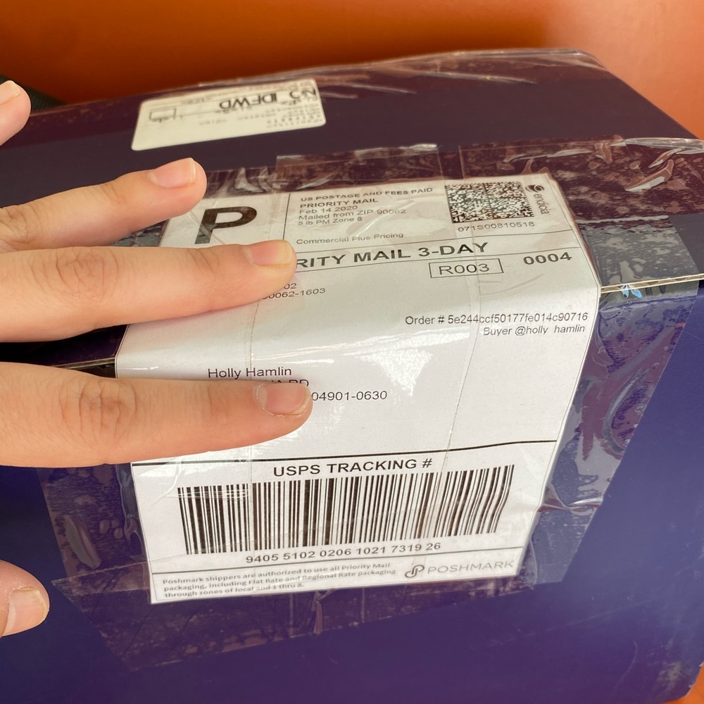 Proof of Shipment and Tracking Number